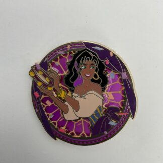 Disney Hunchback Of Notre Dame Stained Glass Pin Esmeralda Boxlunch H6