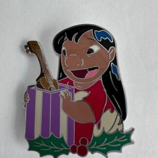 Disney Lilo & Stitch Gift Box Reveal Conceal Holiday LILO Mystery Pin LE (D1)