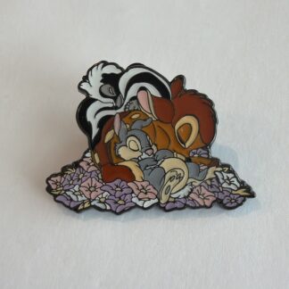 Disney Loungefly Bambi with Flower and Thumper - Sleeping Animals Mystery Pin H1
