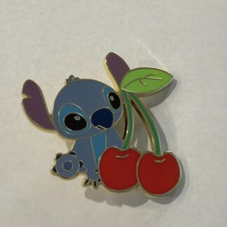 Disney Loungefly BoxLunch Lilo And Stitch Sitting With Cherries Pin F8