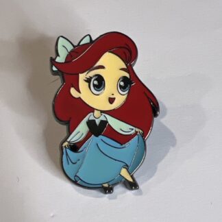 Disney Loungefly Chibi Cute Ariel Blue Dresses Series The Little Mermaid Pin E4