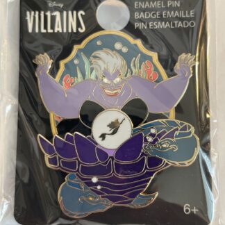 Disney Loungefly Disney Villains Ursula Pin (B)