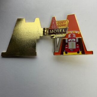 Disney Loungefly Pixar Cars Cozy Cone Hinged Pin Mac G9