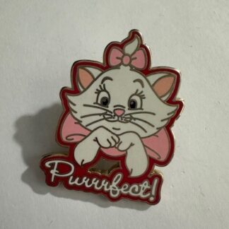Disney Marie Aristocats Cat Kitten Purrfect Trading Pin (E7)