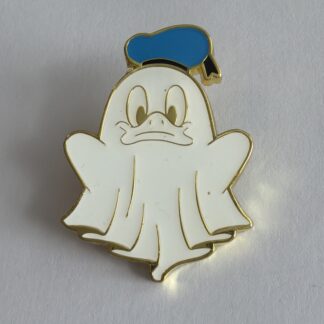 Disney Mickey and Friends Ghosts Glow in the Dark Ghost Donald Duck Pin H2