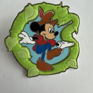 Disney Our Universe Pin Mickey & Beanstalk Boxlunch Exclusive 3D Rubberized E5