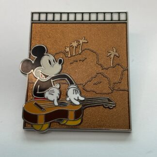 Disney Parks Pin 2023 DLR 95 Years Mickey Hula Hawaii Guitar Mystery F3