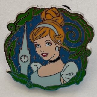 Disney Parks Princess Mystery Box Pin Cinderella Castle Frame (C6)