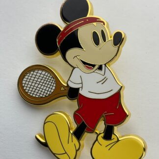 Disney Pin BoxLunch Monogram Mickey Mouse and Friends Polo Tennis G3