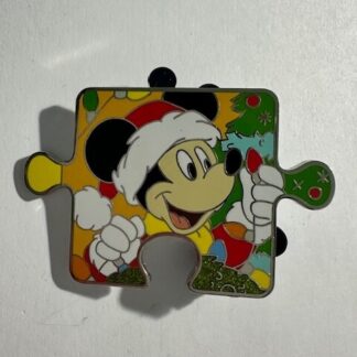 Disney Pin Character Connection Friends Christmas Puzzle Mickey Mouse LE 350 (B9