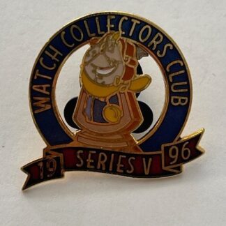 Disney Pin Cogsworth Watch Collectors Club Series V   #1553 (D0)