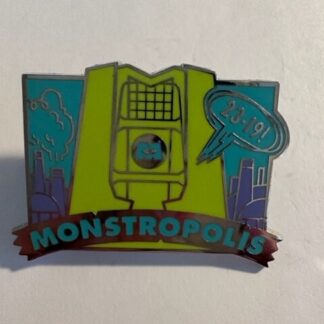 Disney Pin D23 Fantastic Worlds Monstropolis #140091 (C8)