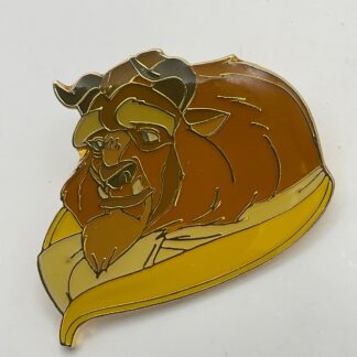 Disney Pin DS Beauty & The Beast Storybook Head Only Bust A7