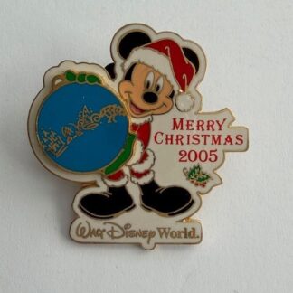 Disney Pin MICKEY MOUSE MERRY CHRISTMAS 2005  Disney Pin F8