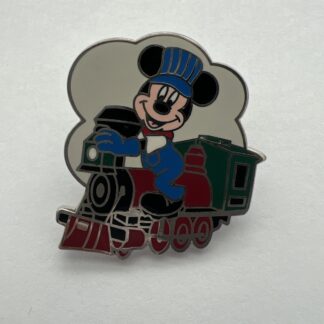 Disney Pin Mickey Mouse 2014 Train Locomotive Conductor Limited Release F5