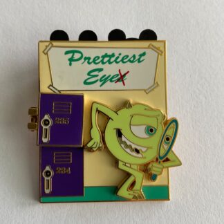 Disney Pin Mike Wazowski Monsters Inc Pretties Eye PTU Event LE 500 F4