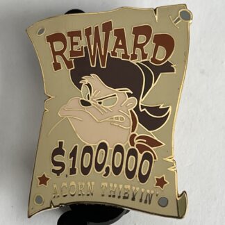 Disney Pin Reward Chip Dale Wild Wild West Adventure Game Acorn Thievin LE (A9)