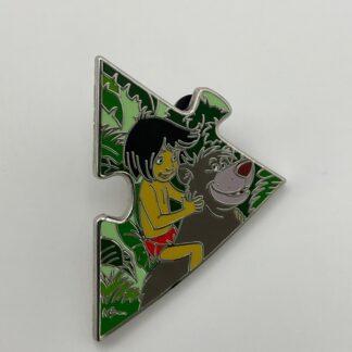 Disney Pin The Jungle Book Disneyland Is Home Puzzle Piece Mowgli Baloo 2022 A9