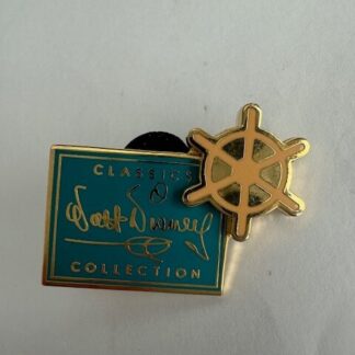 Disney Pin Walt Disney Classics Collection Production Mark Ship Wheel (A9)