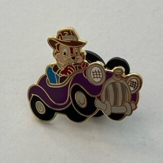 Disney Pin Who Framed Roger Rabbit Purple Car Ride Toon Town Chip & Dale (D0)