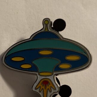 Disney Shanghai Toy Story Land Cute Couples Pin Frame Space Ship LE (B0)