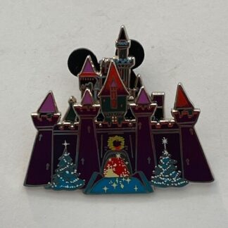 Disney Sleeping Beauty's Castle Disneyland Christmas Eve Advent Calendar Pin (D9