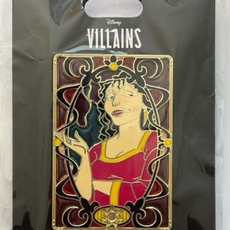 Disney Stained Glass Villains Mother Gothel Pin LE 300 Pink a La Mode (B)