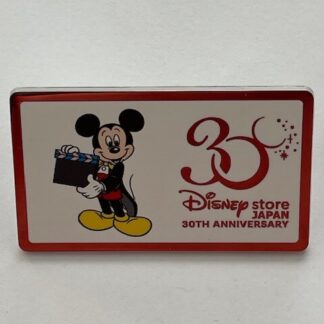 Disney Store Japan 30th Anniversary Micky Mouse Pin (A6)