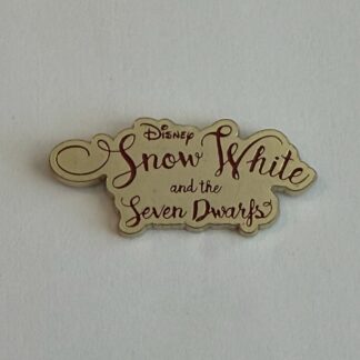 Disney Store Japan Snow White 80th Anniversary Name Disney Pin H6