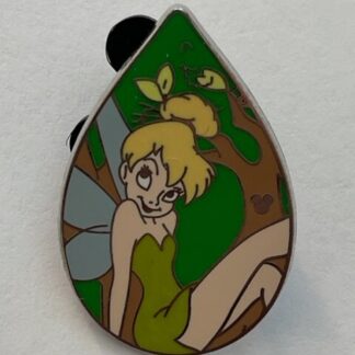 Disney Tear Drop Tinker Bell Hidden Mickey Pin (C1)