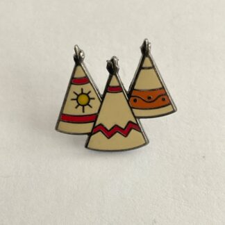 Disney Trading Pin Badge Neverland Mini Peter Pan Indian Camp Teepee Teepees F6
