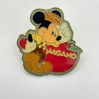 Disney Trading Pin Disney on Tour Mickey Mouse Apple Nagano D9