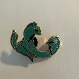 Disney Trading Pin Little Mermaid Map Pin Flotsam and Jetsam Eels (C5)