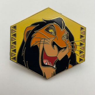 Disney Villains Lion King 30th Anniversary Scar Laughing Characters Pin E5