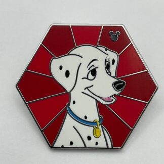 Disney WDW Wave A Hidden Mickey Film Perdita 101 Dalmatians Hexagon Pin 2026 G6