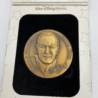 Disney World Share a Dream Come True Walt Medallion 100 Years of Magic not pin B