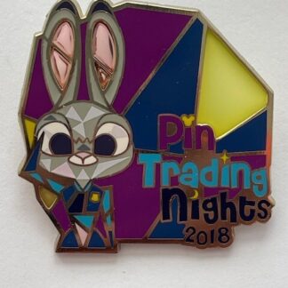 Disney pins HKDL Pixar Zootopia Judy Hopps Pin Trading Nights 2018 LE400 (A9)
