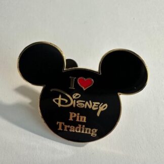 Disney's Pin Celebration 2001 - I Love Disney Pin Trading Hat Icon Disney Pin F2