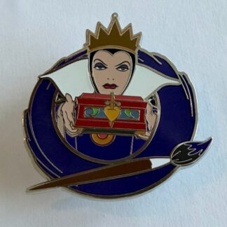 Evil Queen Ink and Paint Brush of Magic PALM Pink A La Mode 2025 Disney Pin H6