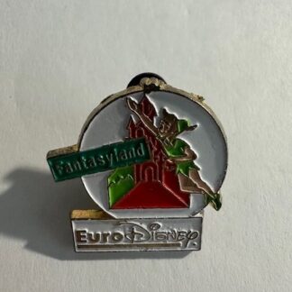 Fantasyland Peter Pan Euro Disney Pin E1