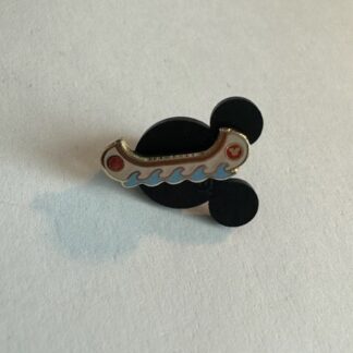 Frontierland Explorer Canoe Boat Tiny Disney Pin (C4)