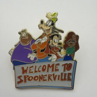 Goofy Movie Max Roxanne Welcome to Spoonerville Disney Afternoon Channel Pin F8