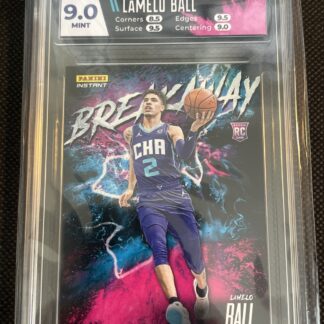 HGA 9 MINT 2020-21 Panini Instant LaMelo Ball Rookie BREAKAWAY 1/5357 SP #5 RC