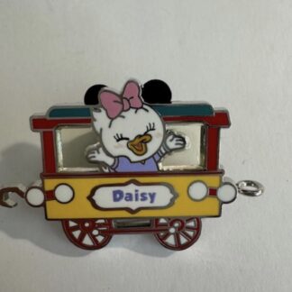 HKDL Caboose Train Happy Days Daisy  Mystery Hong Kong Disney Pin (F0)