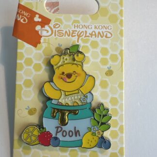 HKDL Hong Kong Honey Pot Fruits Winnie the Pooh Disney Pin