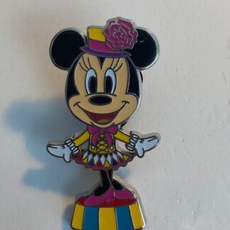 HKDL Mickey Minnie 4 Pin Booster Pack Minnie Circus  Disney Pin (B4)