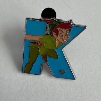 HKDL - Peter Pan - Alphabet Letters - Hidden Mickey Series 2014 (D3)