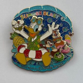HKDL Pin Trading Carnival 2018 Donald Chip Dale Summer Blast LE 800 (B6)