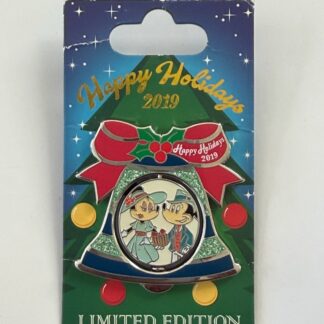 Happy Holidays 2019 Pin Riviera Resort Minnie & Mickey Disney Pin B