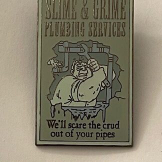 Haunted Mansion O'Pin House - Slime and Grime Plumbing Services Disney Pin (A1)